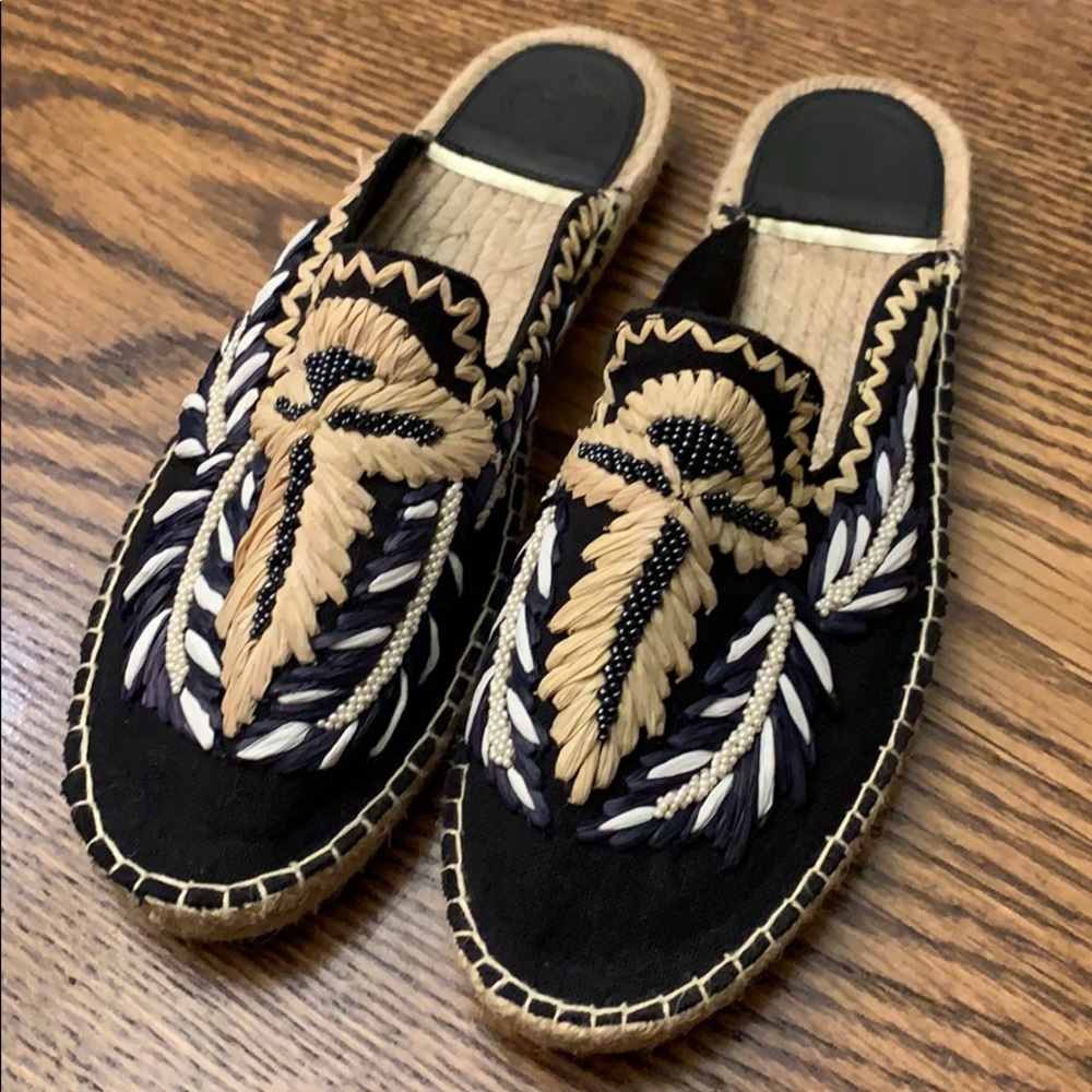 Z&L Europe Bohemian Hand Stitched Slides
